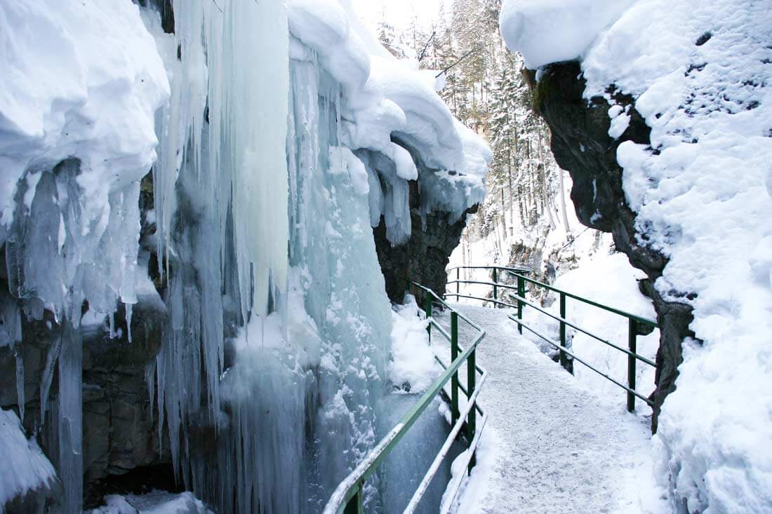 Breitachklamm im Winter